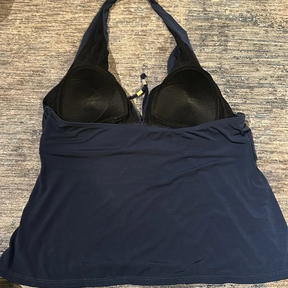 Coastal Blue tankini top - Picture 3 of 5